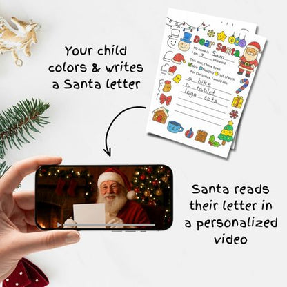 Personalized Video from Santa + FREE Santa Letter