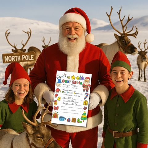 Personalized Video from Santa + FREE Santa Letter